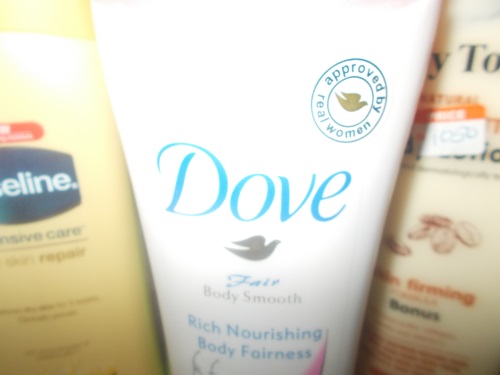 Dove body cream